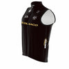 Chaleco Hombre Icon High Collar Negro Squadra Bretti