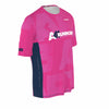 Polera Race Manga Corta Rosa -  AR3