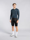 Tricota Hombre Epic Manga Larga Graphite Blue BIORACER